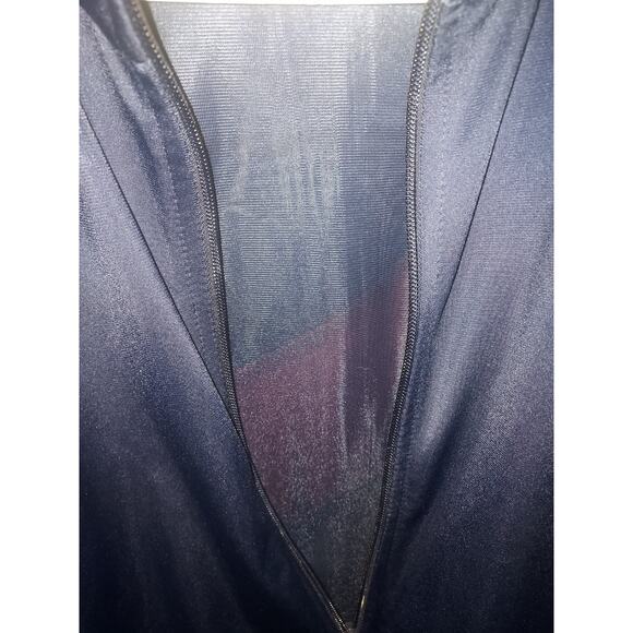 Reebok Men's Track Jacket Large Retro 80s & 90s Vector Tricot Athletic Navy Red - Picture 9 of 9